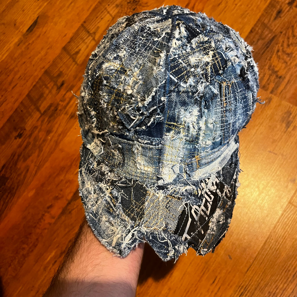 Upcyke jeans cap
