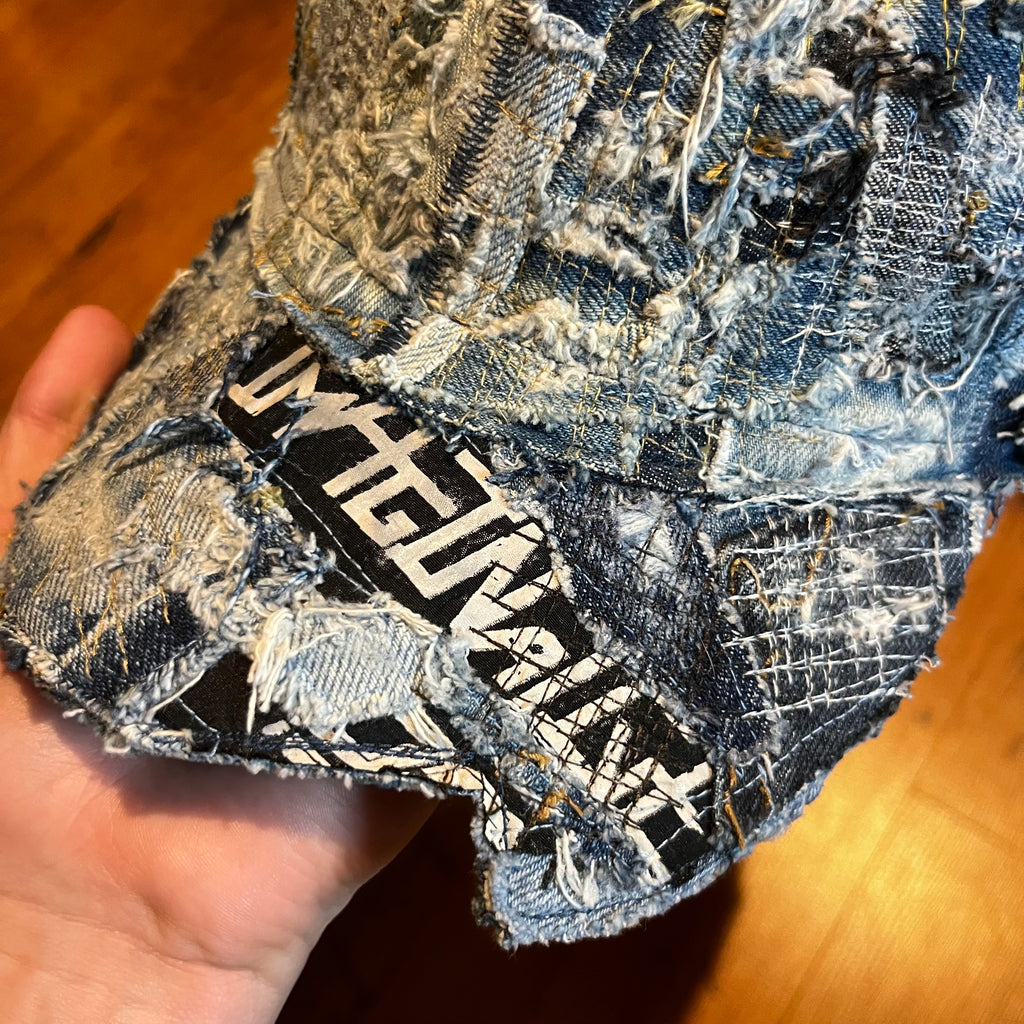 Upcyke jeans cap