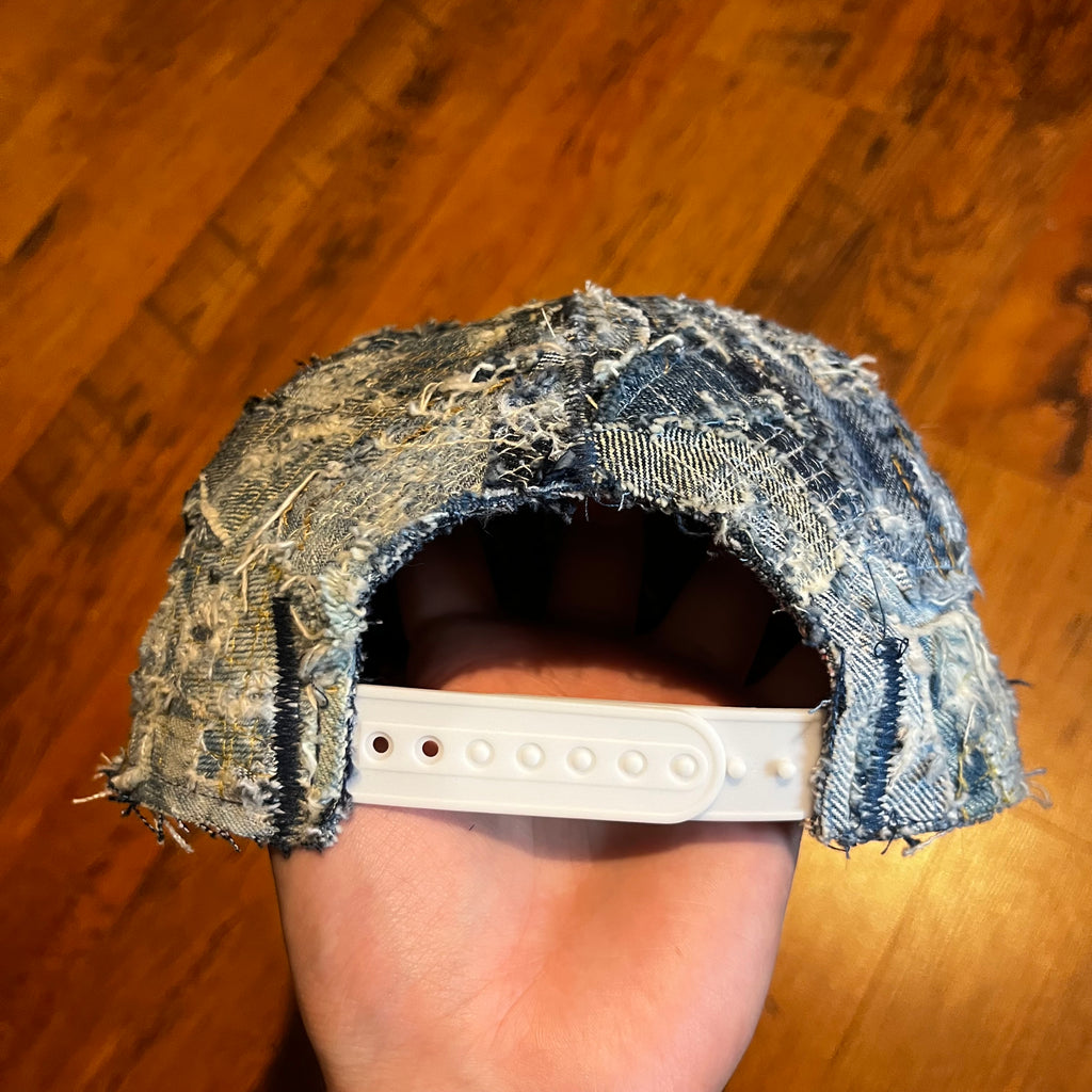 Upcyke jeans cap