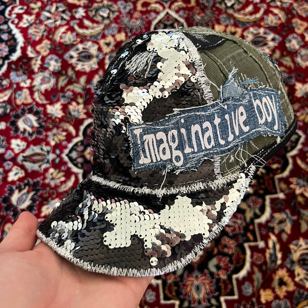 Sequin cap #2