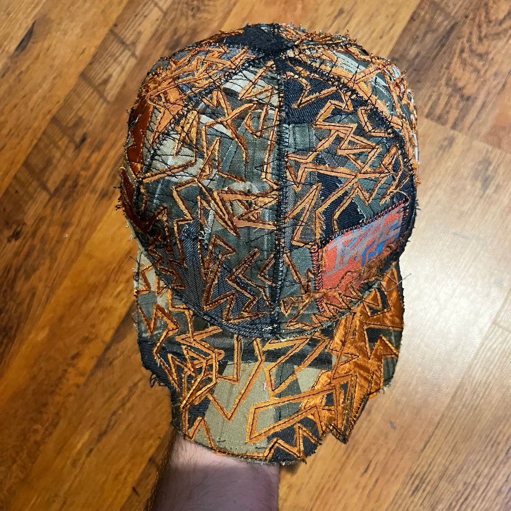 Geometrik camo cap
