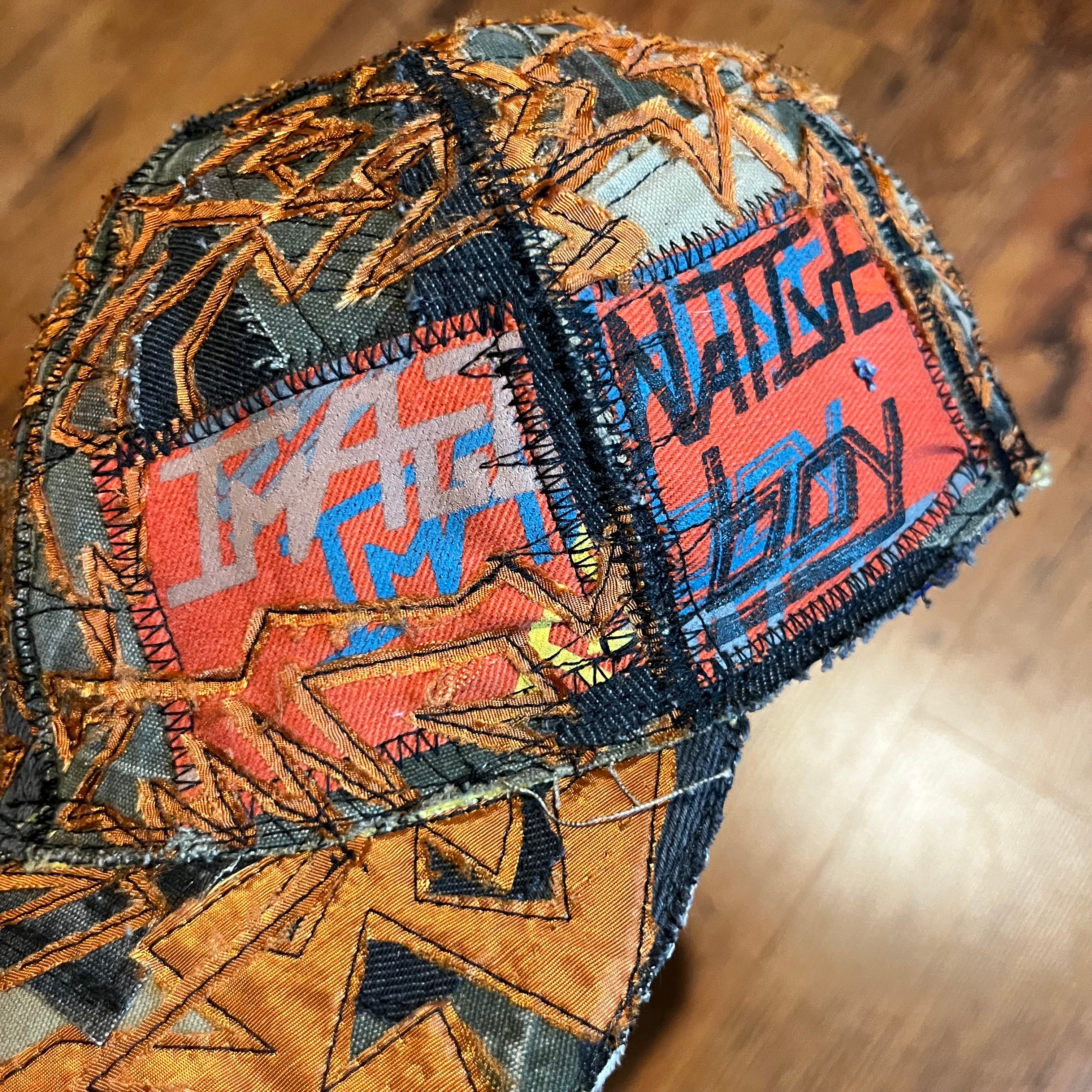 Geometrik camo cap