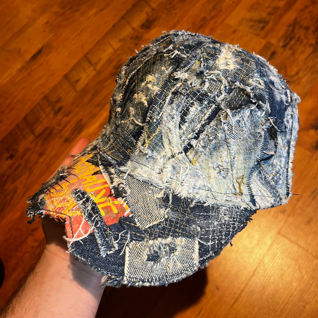 Upcyke jeans cap