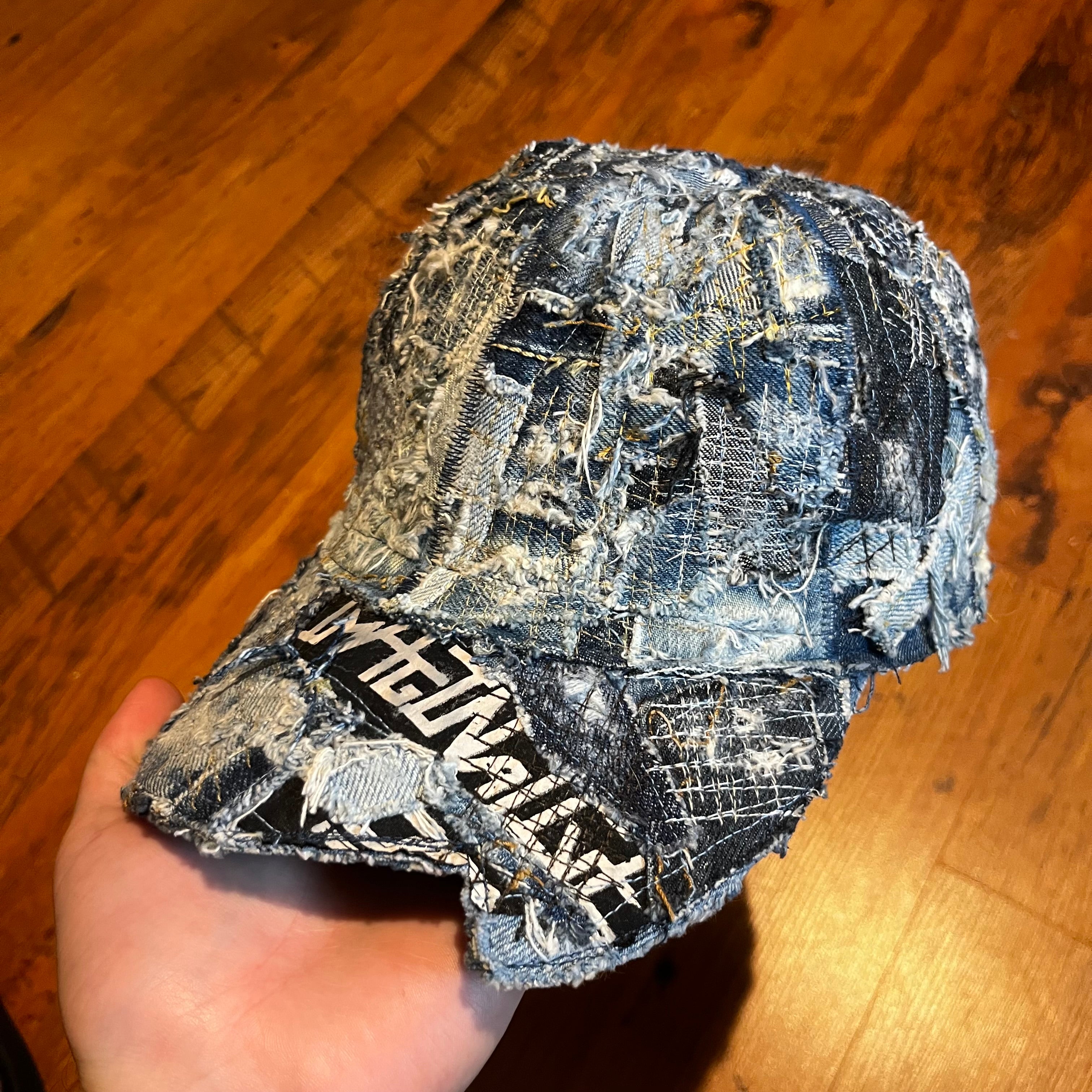 Upcyke jeans cap