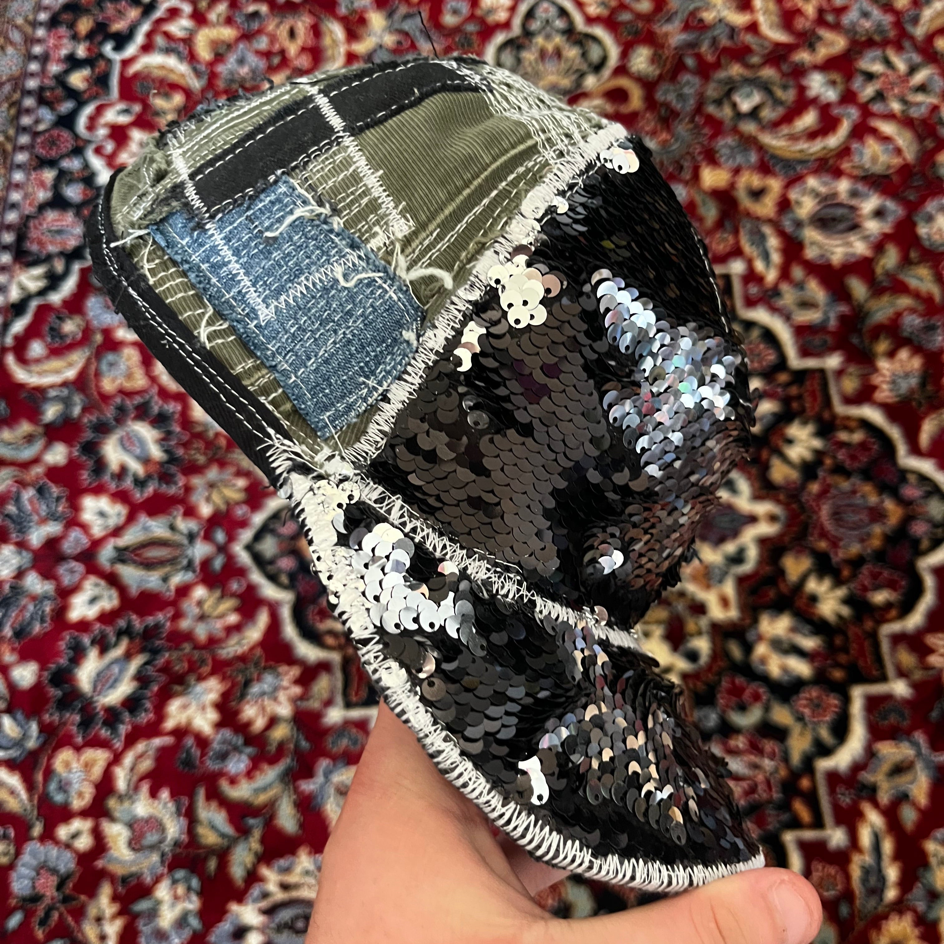 Sequin cap #2
