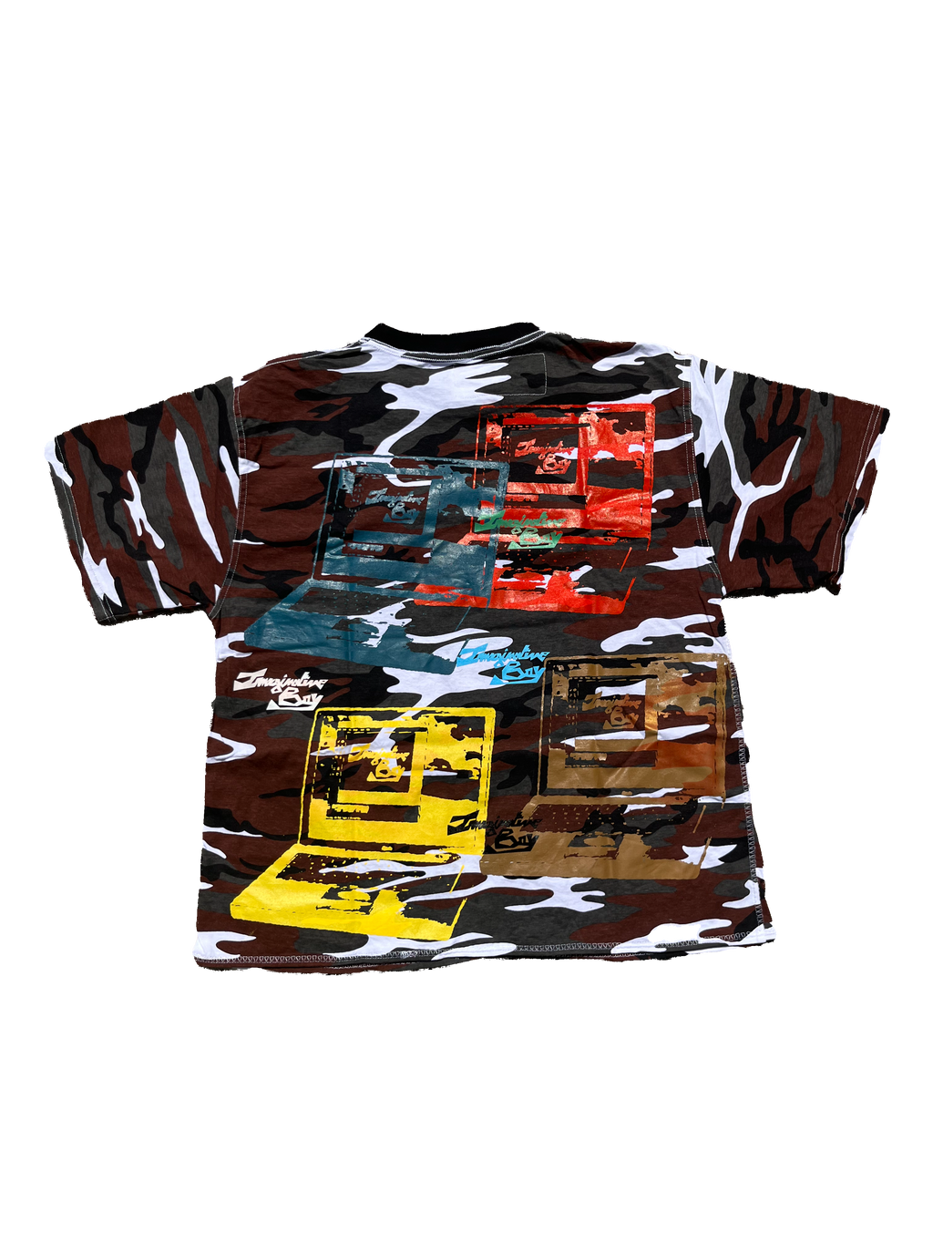 T-shirt multi-laptop camo
