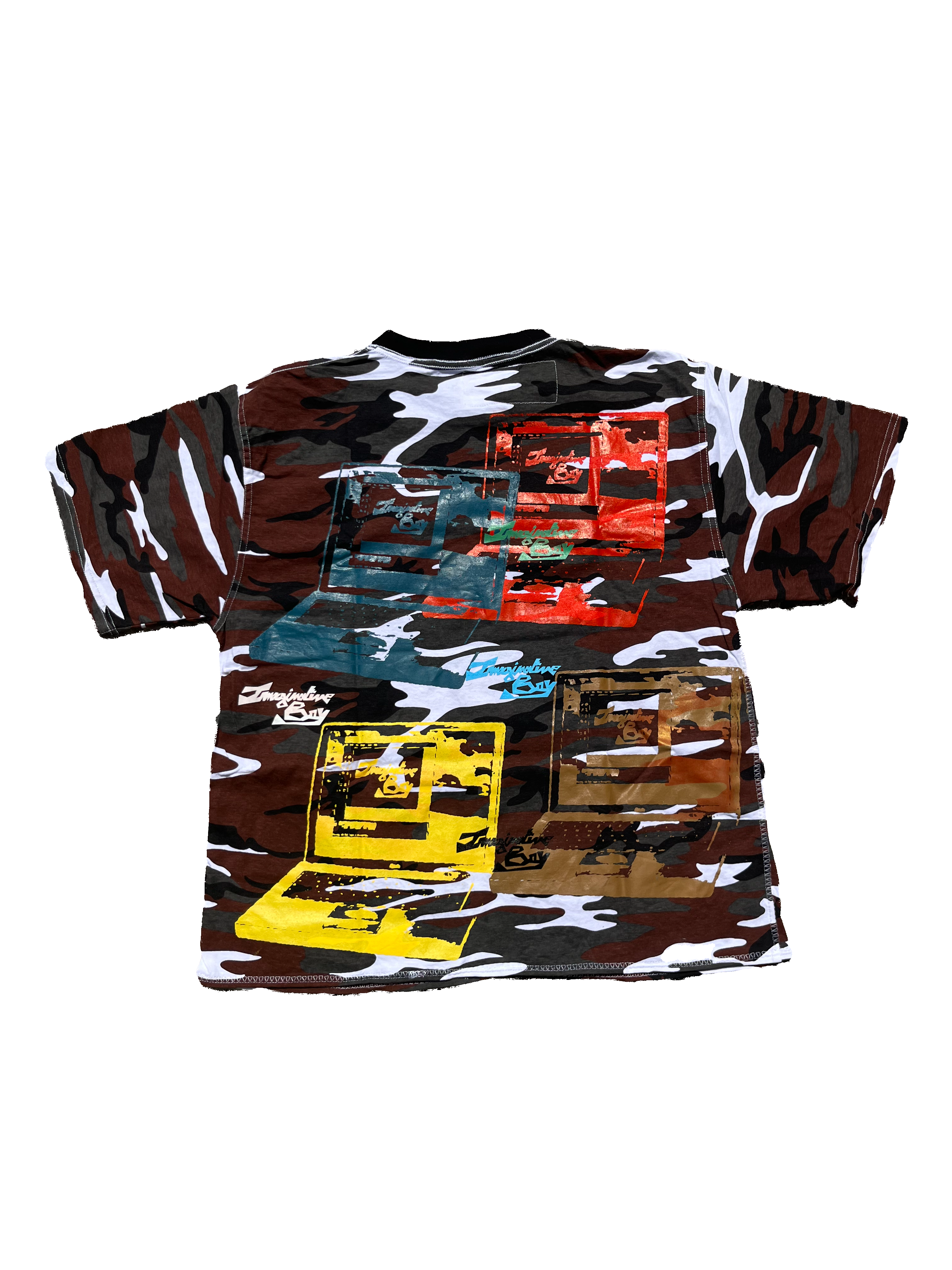 T-shirt multi-laptop camo