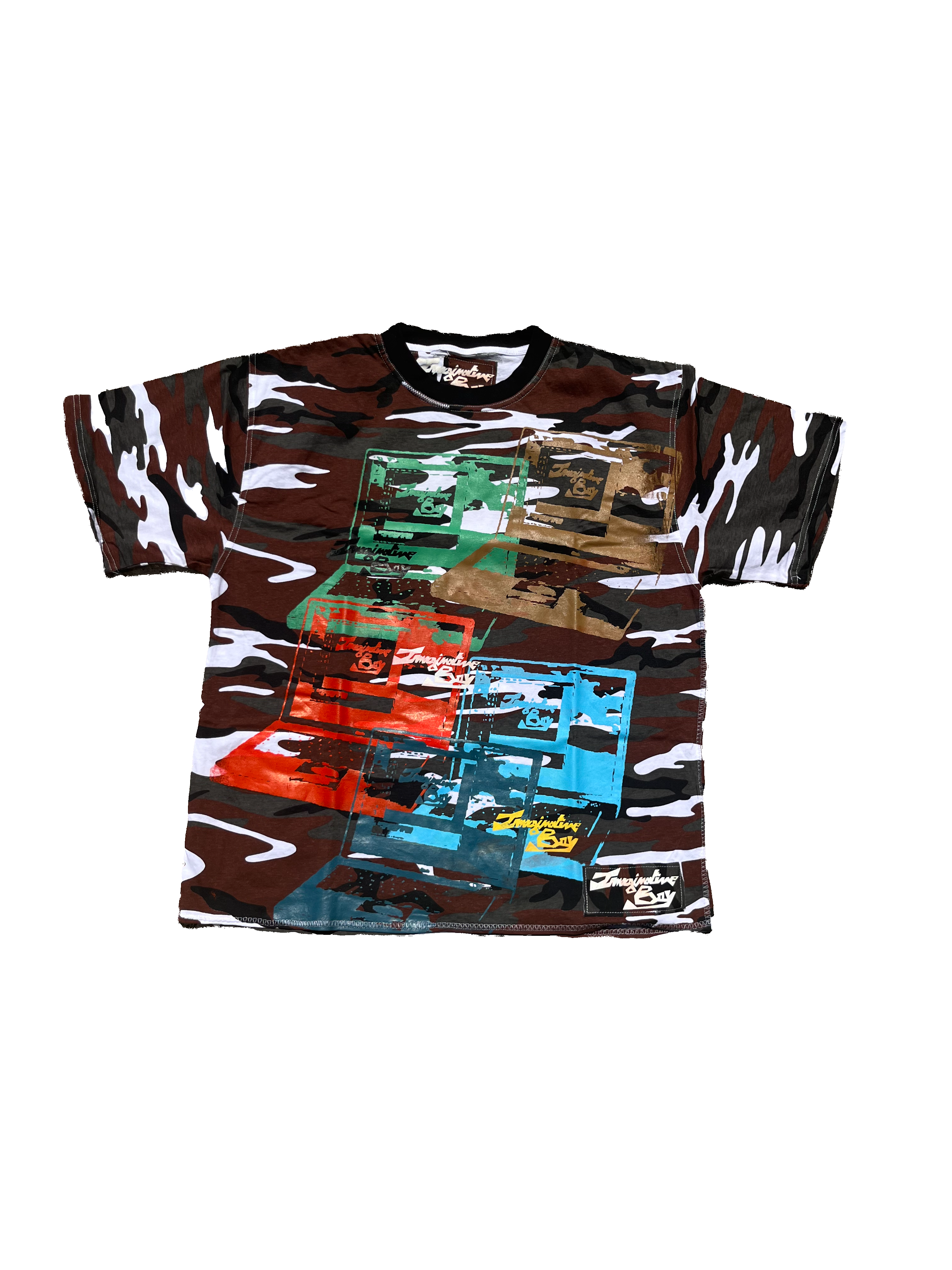 T-shirt multi-laptop camo