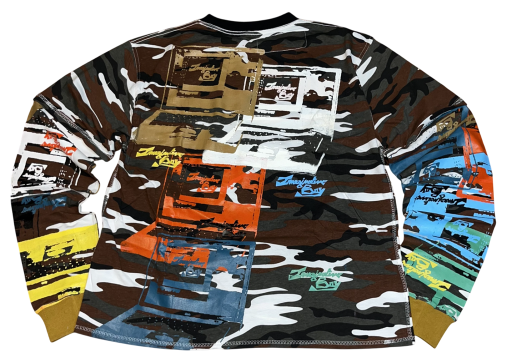 T-shirt manches longues multi-laptop camo