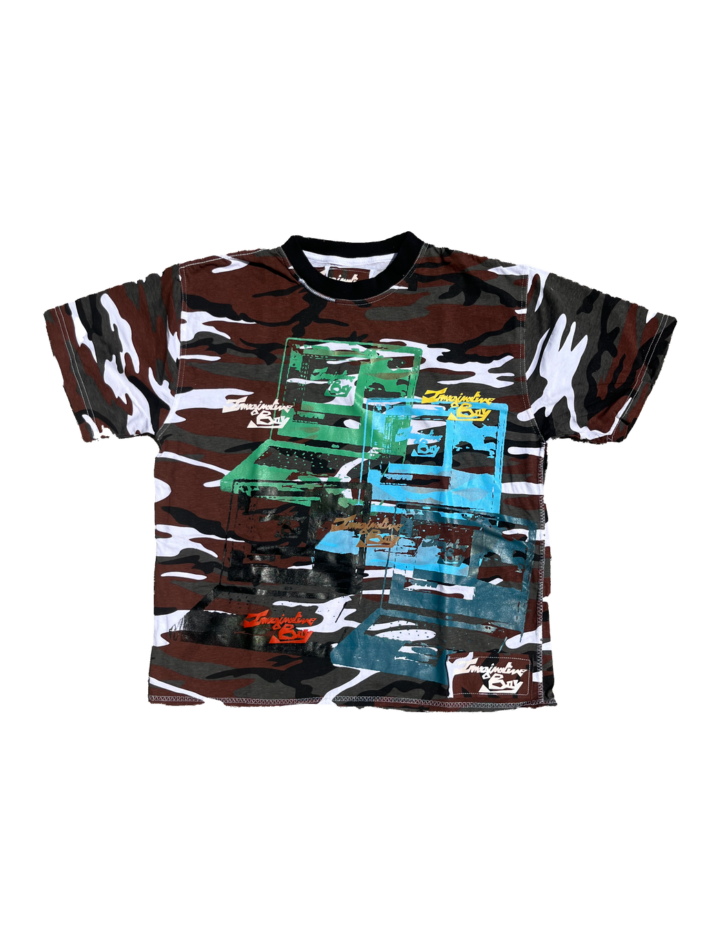 T-shirt multi-laptop camo
