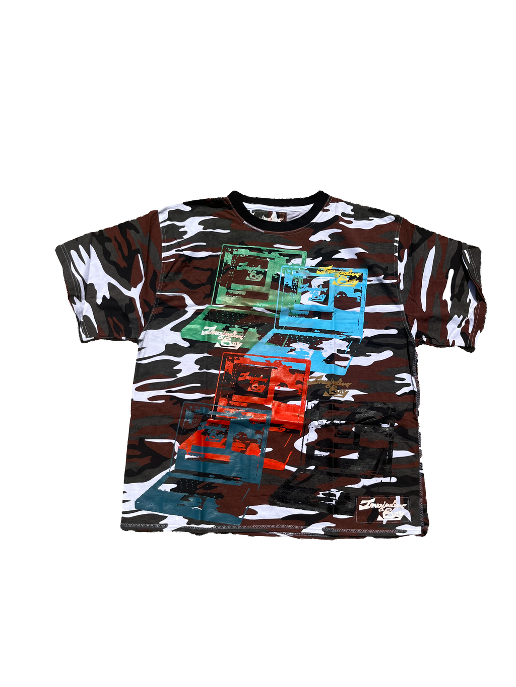 T-shirt multi-laptop camo
