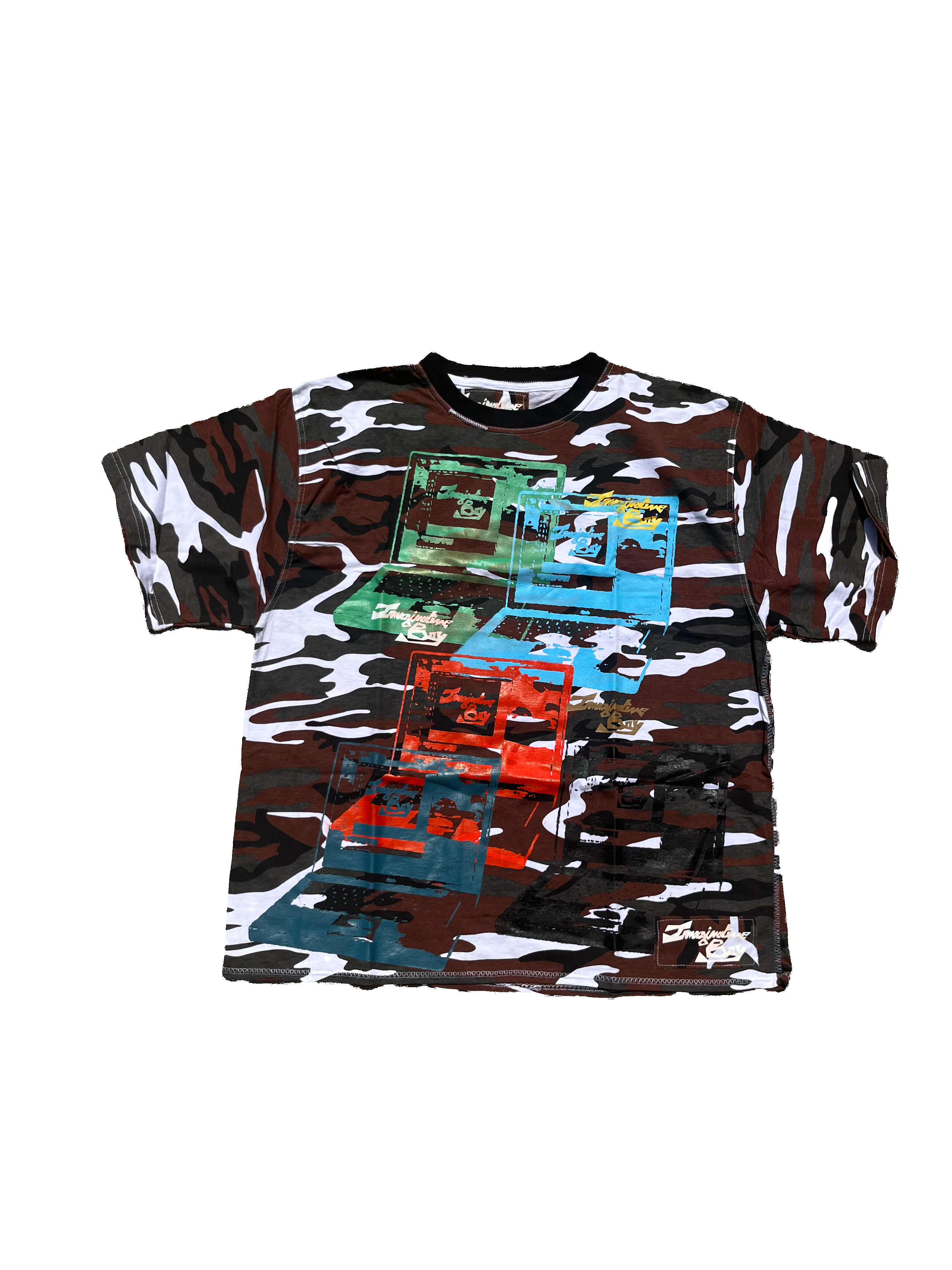 T-shirt multi-laptop camo